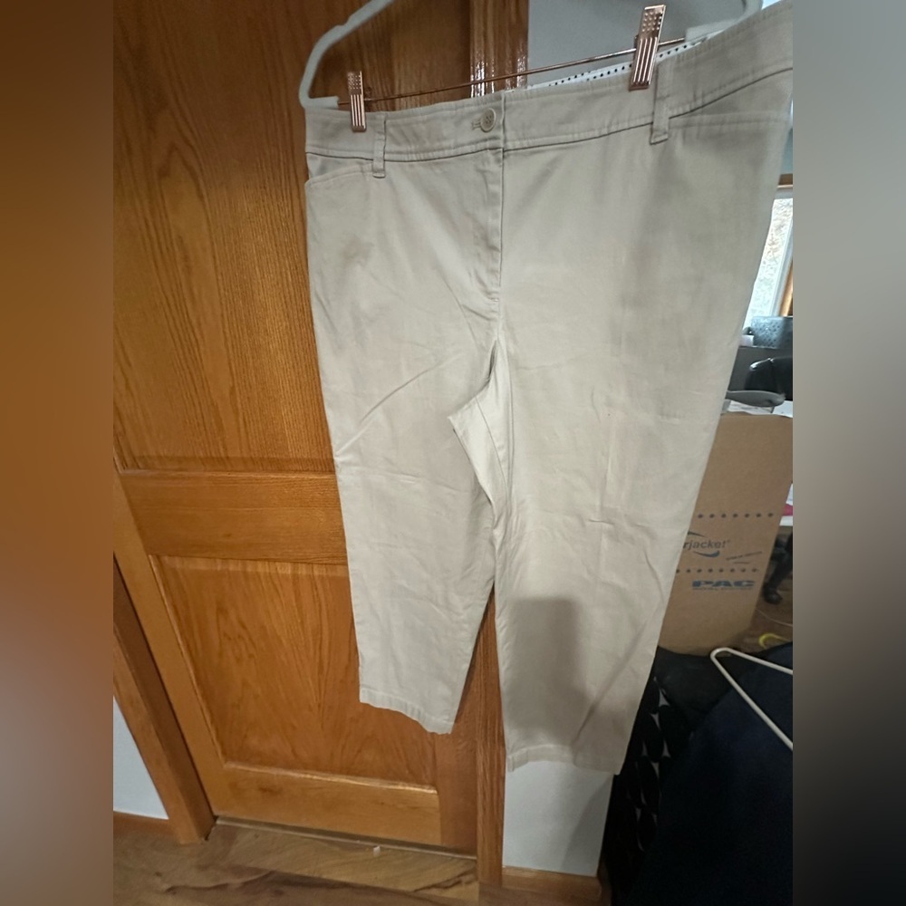 Talbots Women's Beige Trousers